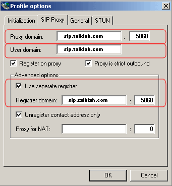 SJ Labs SJPhone Softphone Configuration